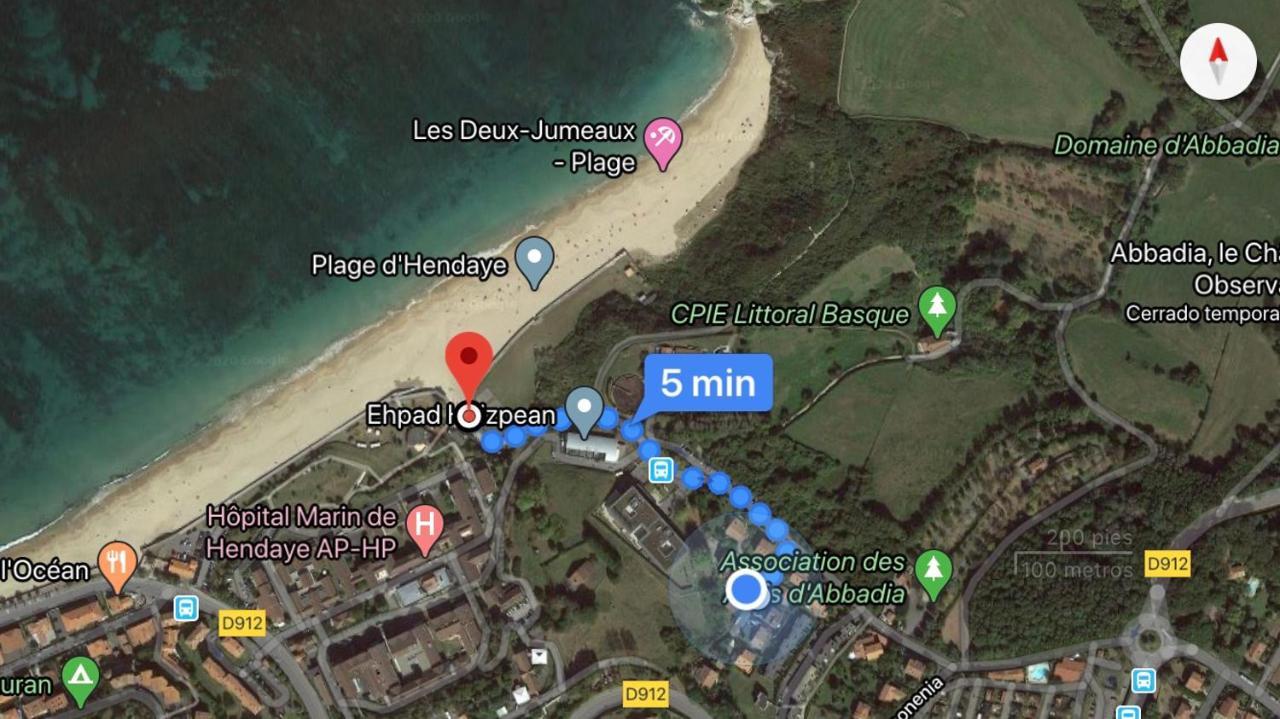 Kukulumera Beach-Plage-Playa Apartment Hendaye Exterior photo